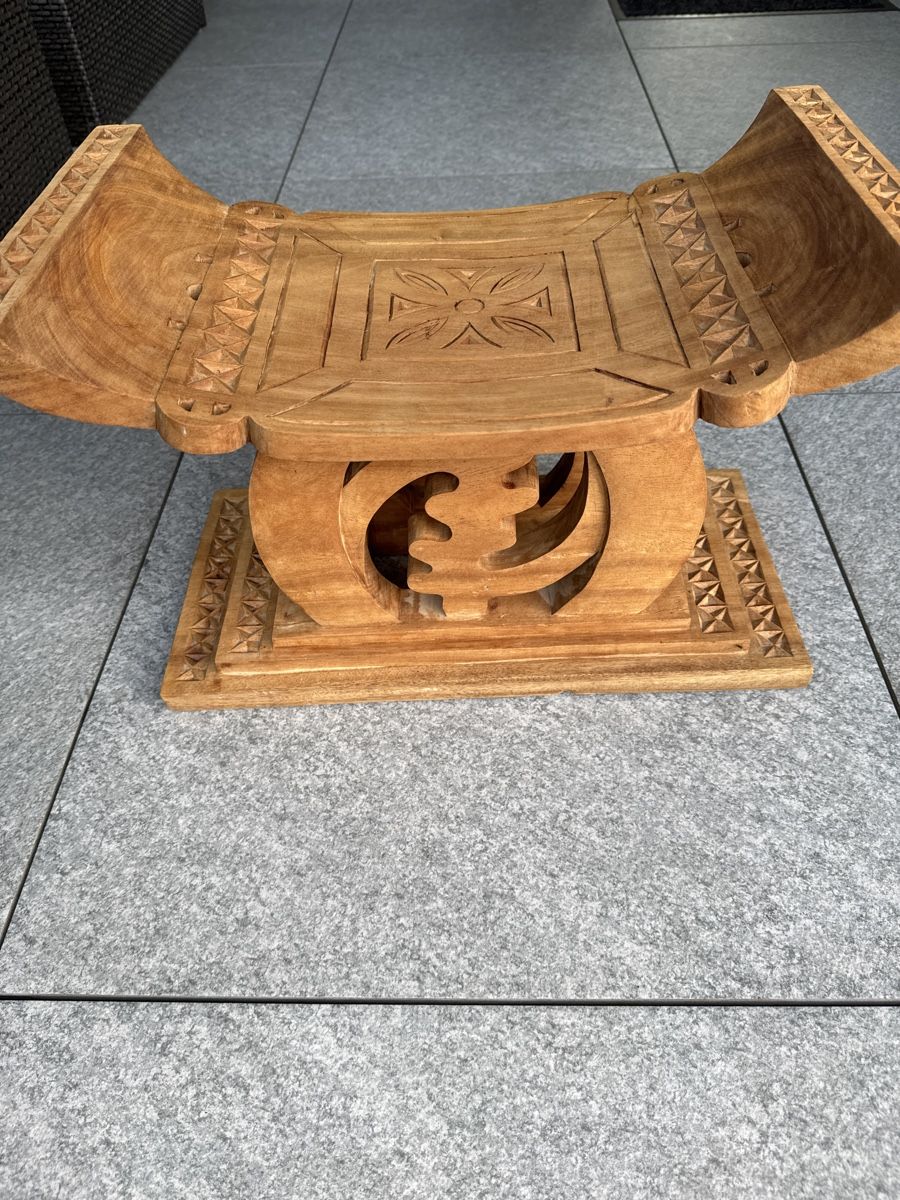 Hocker: Hocker aus Ashanti Holz – Gebraucht aus Adligenswil von goverla11