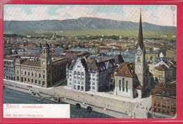 ZÜRICH, STADTHAUSQUAI, 15.8.1905