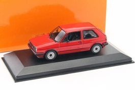 VW Golf II GTI Phase I 1984-1987 rot / schwarz     1:43