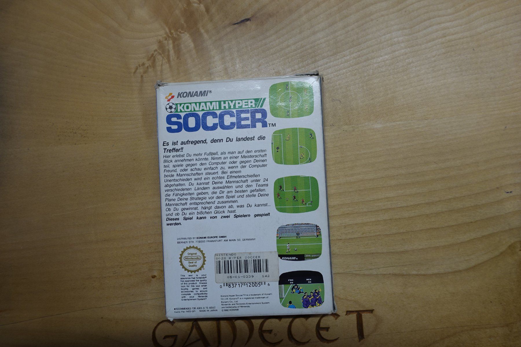Nintendo Giochi: Konami Hyper Soccer – Usato da Steinach venduto da Gamecet 5