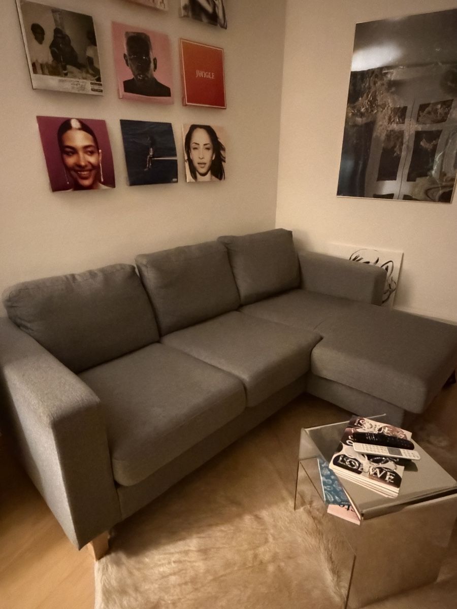Sofas: Ecksofa grau Stoff – D'occasion à Zürich par hermesflaire 2
