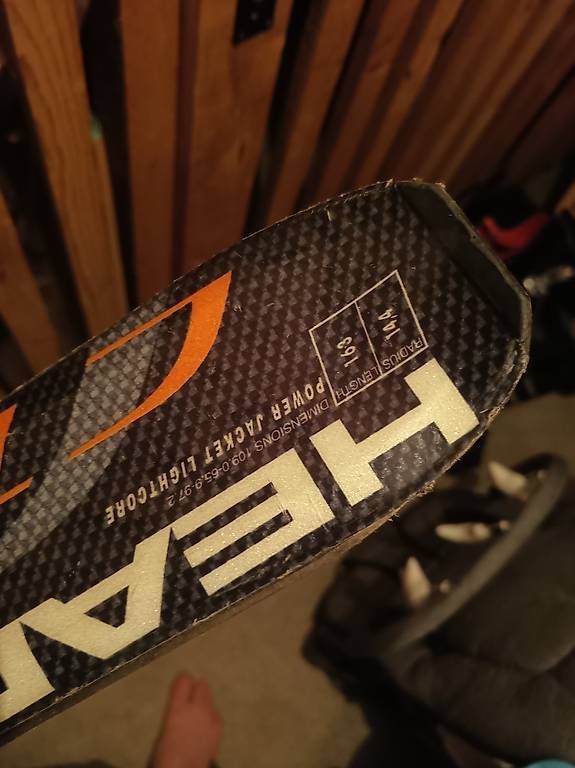 Head Sci: Head Ski mit Stöcke (163cm) – Usato da Arbon venduto da Bieridiot 3