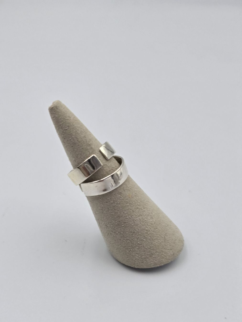 Anelli: 2er Set Ring Silber 925 Gr. 47 – Nuovo e nell'imballaggio originale da Zug venduto da gold.schmuck