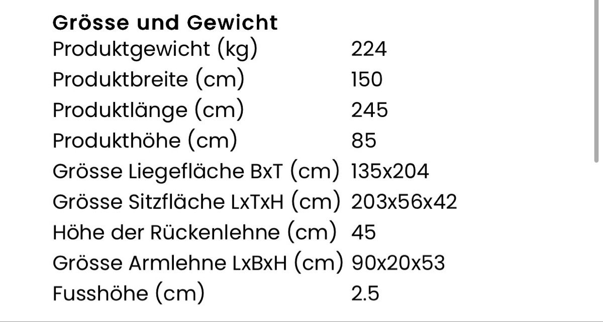 Conforama Sofas: Wunderschönes Cord Ecksofa mit Bettfunktion – Neu (gemäss Beschreibung) aus Ottenbach von sheleu 5