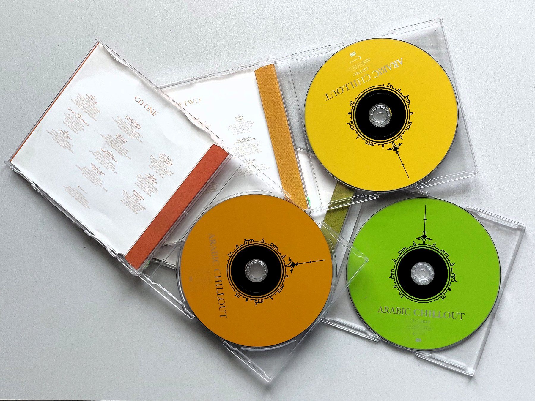 CD: 3 CD's Arabic Chillout von 2005 – Usato da Rickenbach ZH venduto da Pabag 1
