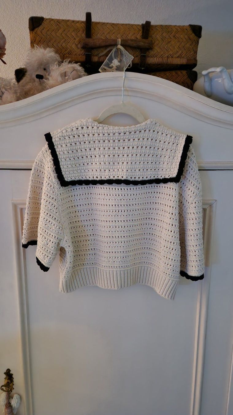 Maglioni & Felpe: Strickpullover Edited beige schwarz Gr. 38 NEU – Nuovo (secondo la descrizione) da Rütihof venduto da SonneMondSterne1985 3