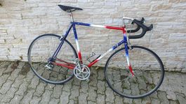 Vélo Hartmann, alu/acier, Shimano 105, pneus & selle neufs