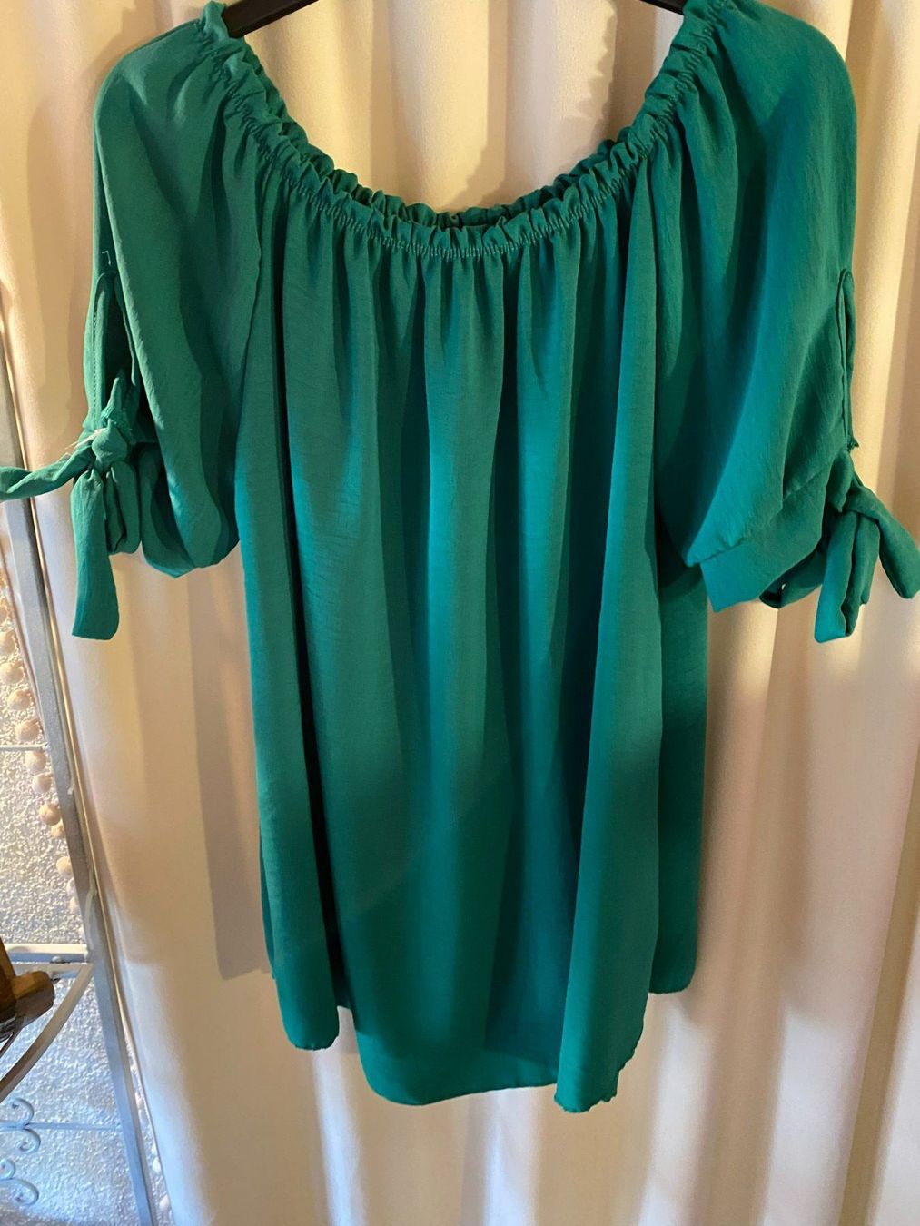 Vestiti: DAMEN KURZARM BLUSENKLEID GRÜN – Nuovo (secondo la descrizione) da Meienried venduto da ManuelaBoutique 2