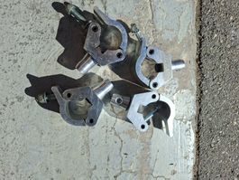 Aluminium Rohrschellen Zapfen Truss f31 4x gebr 50mm CLAMP