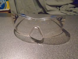 Schutzbrille UVEX, schwarz/blau