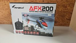 Amewi RC Hubschrauber AFX200 Single-Rotor 4-Kanal 6G RTF