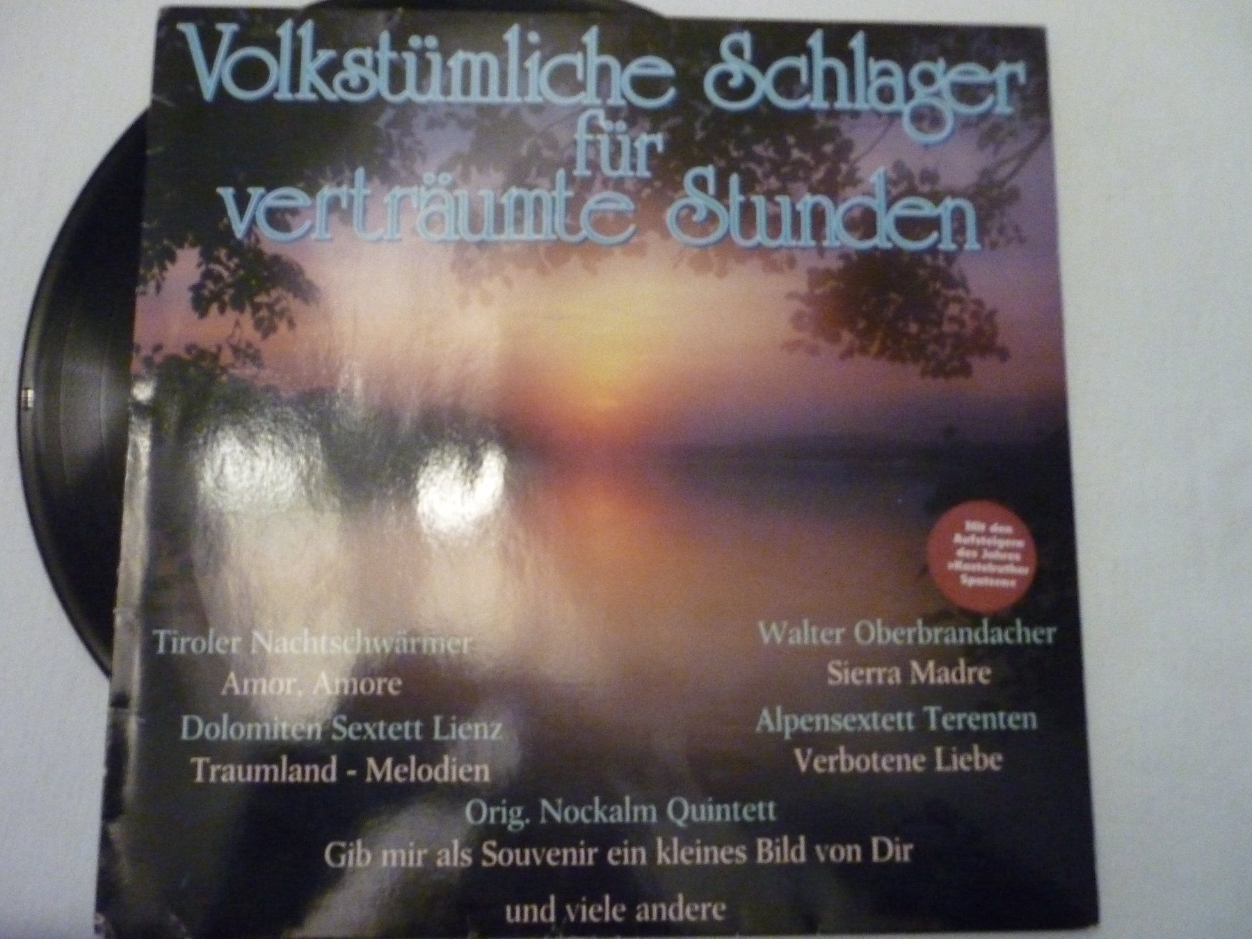 Schallplatten: Schallplatte Volkstümliche Schlager – Gebraucht aus Vaduz von red94angel