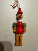 Original Sevi Pinoccio Holzfigur 11cm (ohne Schnur) Vintage
