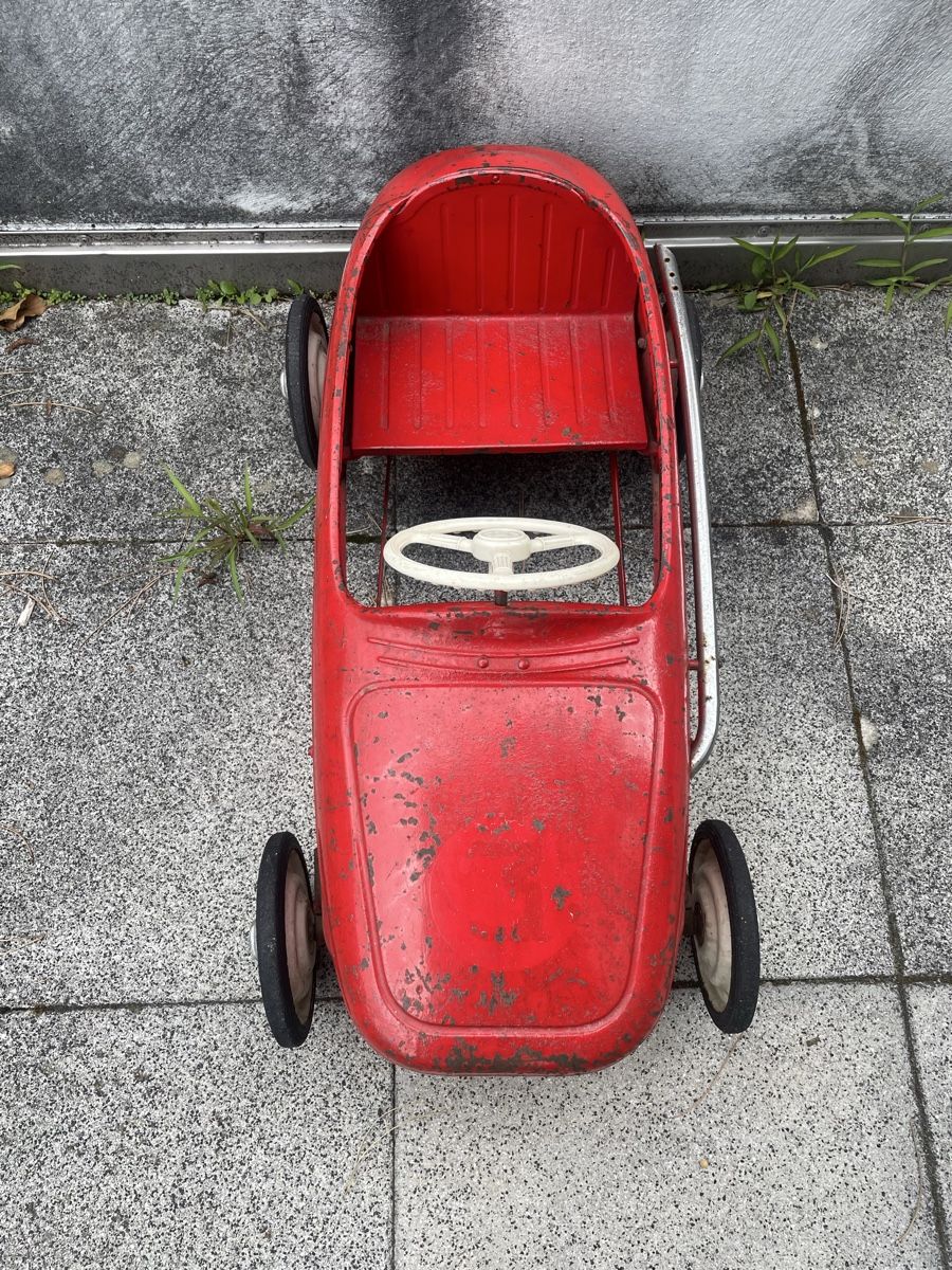 Spielzeuge: Ancienne Voiture à Pédales MG – Gebraucht aus Vallamand von Bricbracbroc82 3