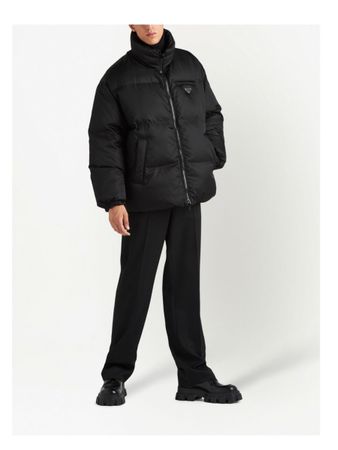 Prada Re-Nylon Down Jacket Men IT Size 56 / Large