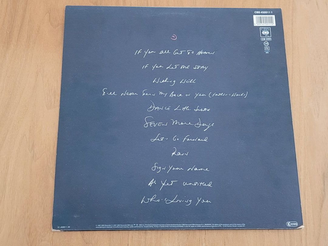 Schallplatten: LP Terence Trent D'Arby – Gebraucht aus Martigny von MZ-67 1