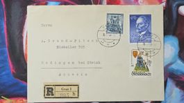 CL35 Enveloppe + Timbre Autriche 1958