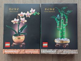 Lego 10343 Mini-Orchidee & 10344 Glücks-Bambus [neu&OVP]