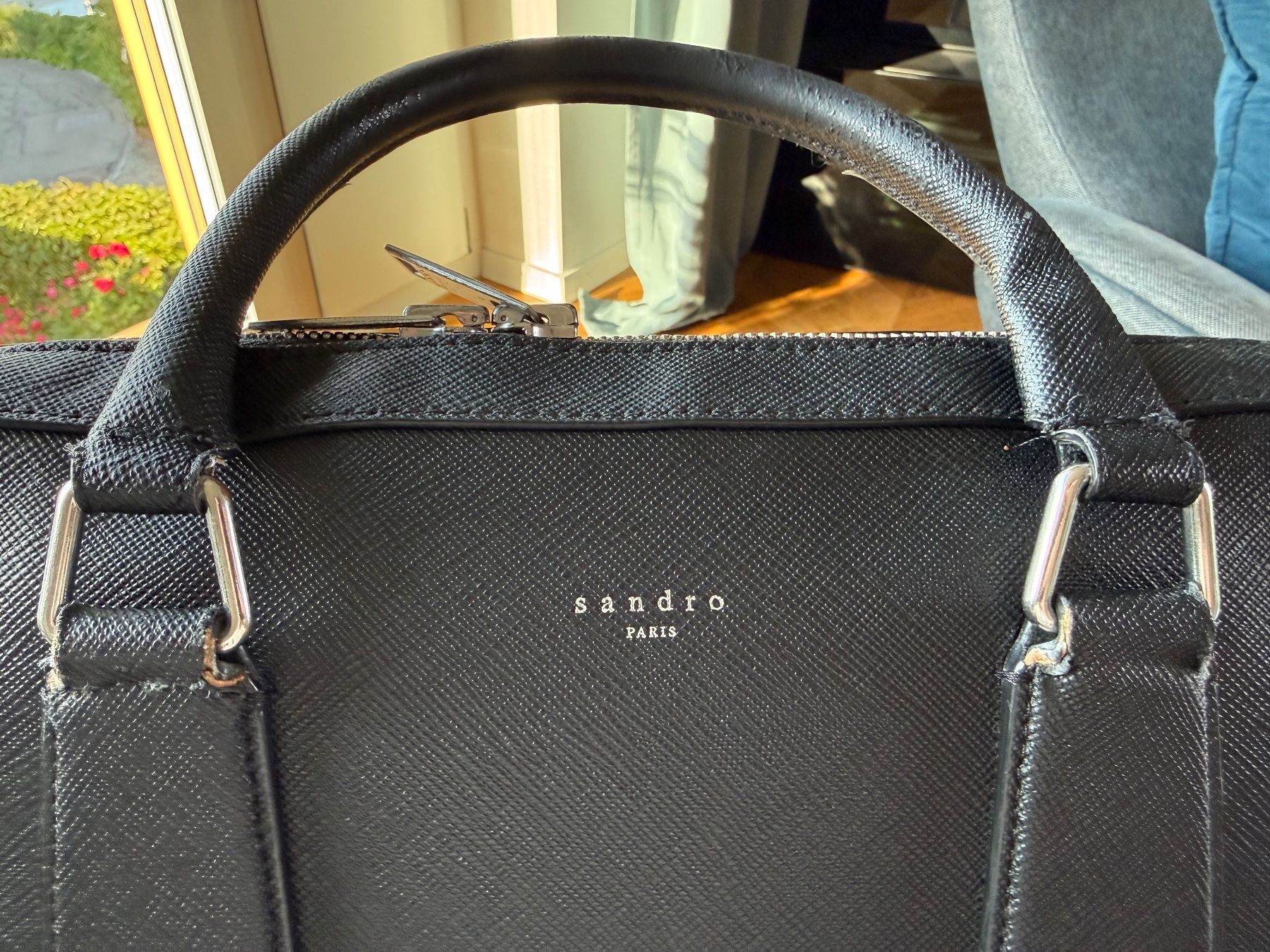 Sandro Valigie & Borse: Sandro Laptoptasche - Schwarz Unisex – Usato da Maur venduto da swisssa89 6