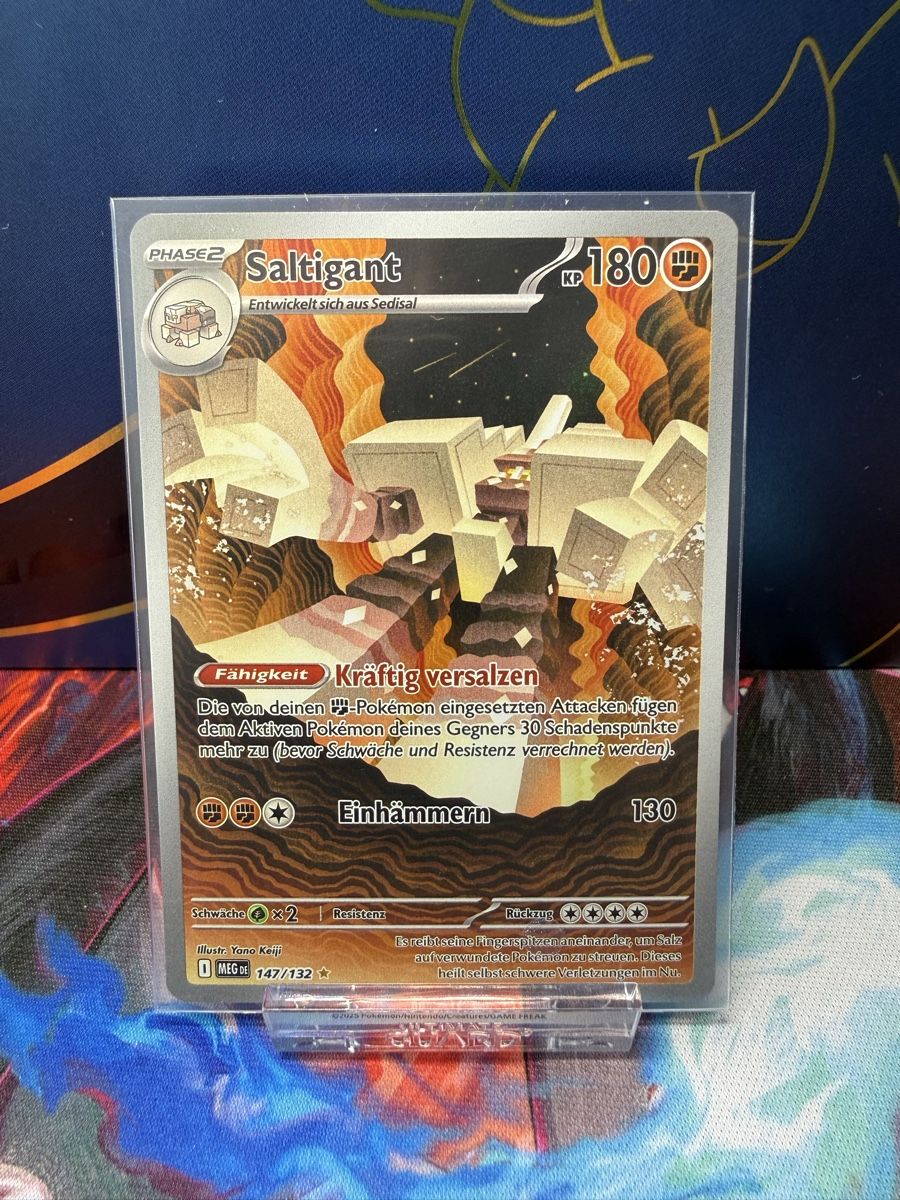 Pokémon Cartes à collectionner: Saltigant 147/132 „Mega Evolution“ – D'occasion à Uster par cardCollectorHum