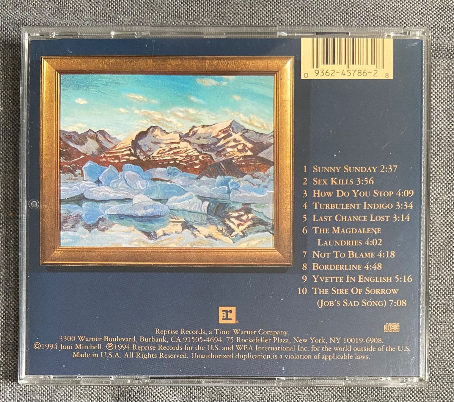 CD: Joni Mitchell – Turbulent Indigo CD – Usato da Luzern venduto da Lycka 1