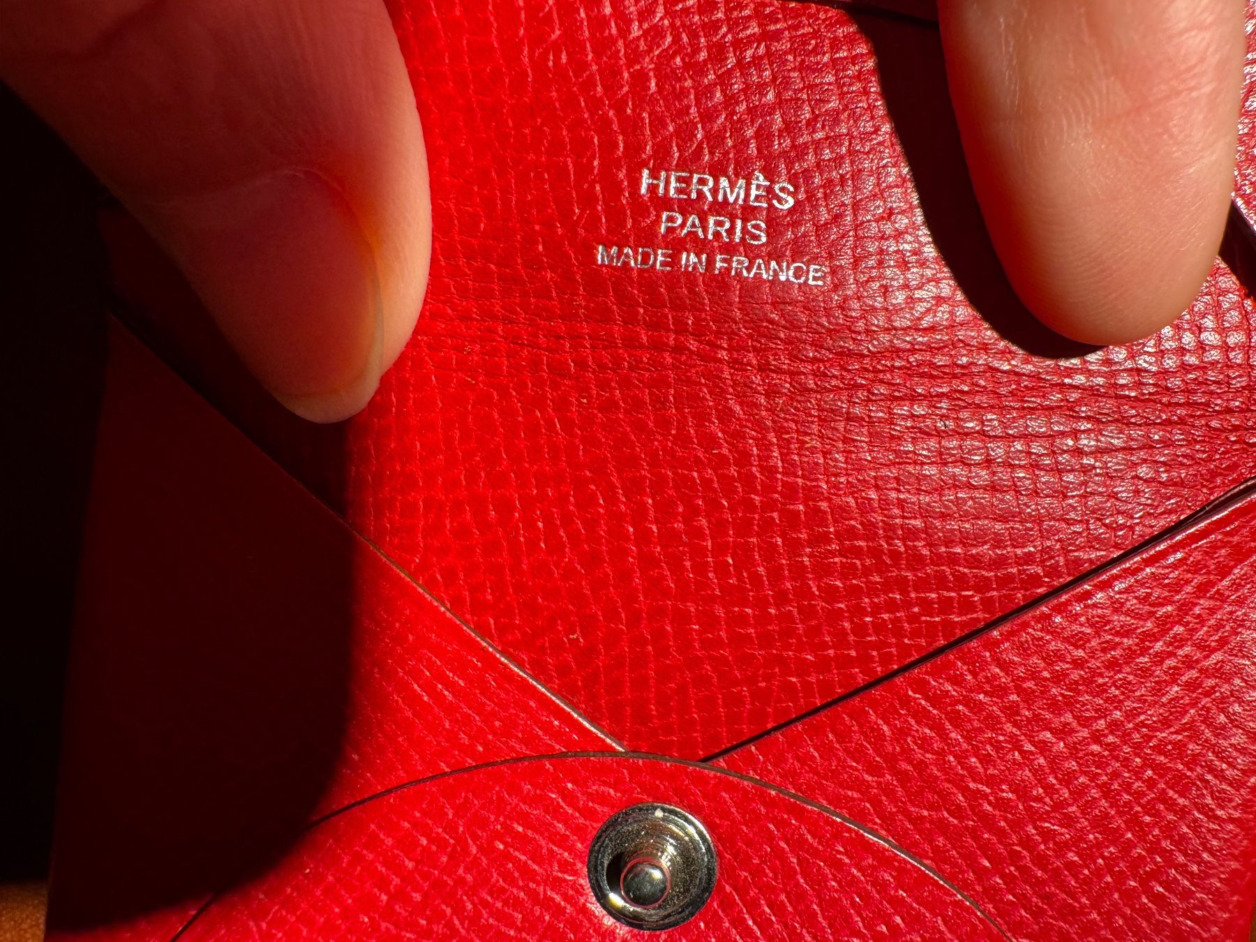 Hermès Portefeuilles: Hermès Bastia red – D'occasion à Basel par mimi8668 4
