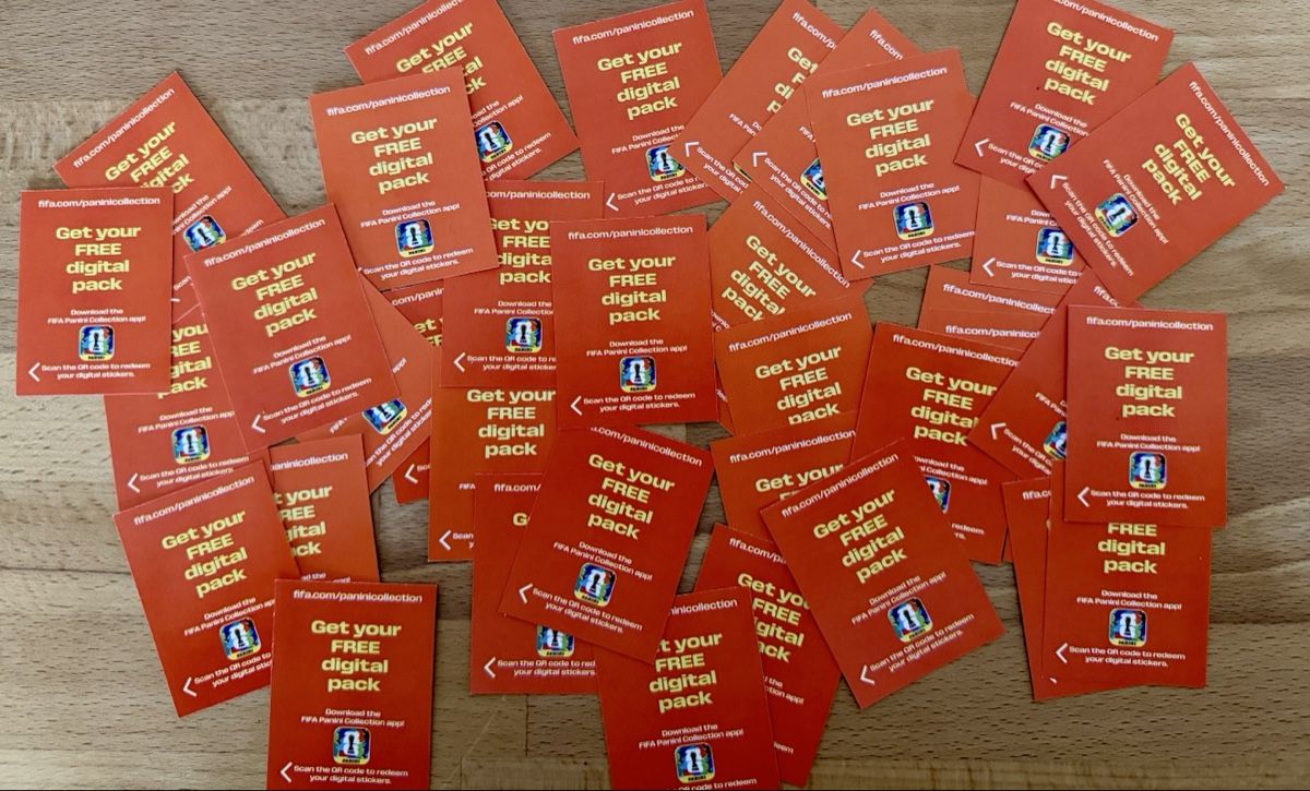Panini Carte collezionabili: Panini WM 2026: 38 Digitale Pack Codes – Nuovo (secondo la descrizione) da Brunegg venduto da cinmod