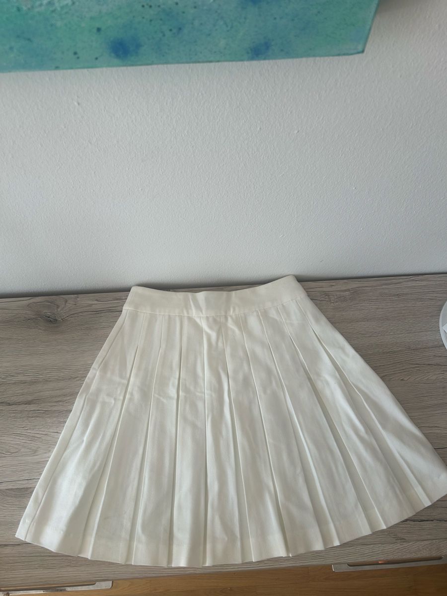 Gonne: White pleated skirt – Usato da Winterthur venduto da sel_g95h