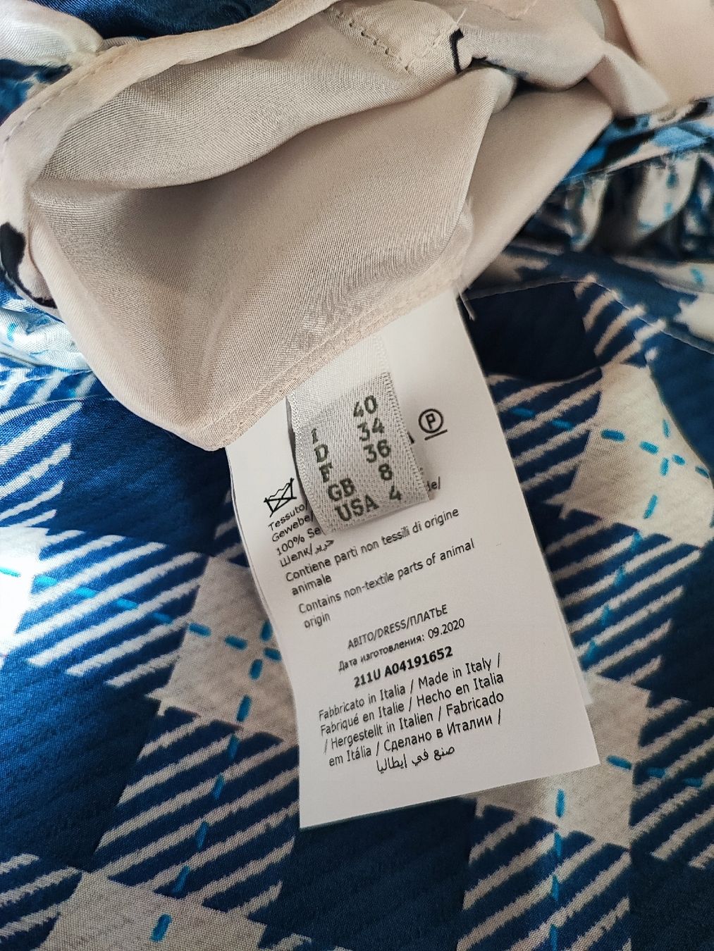 Robes: Alberta Ferretti Seidenkleid IT 40 – Neuf (Voir description) à Bergdietikon par patcake87 4