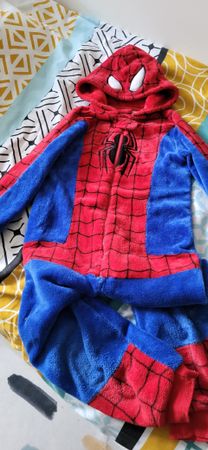 Pyjama chaud Spiderman, taille 128cm