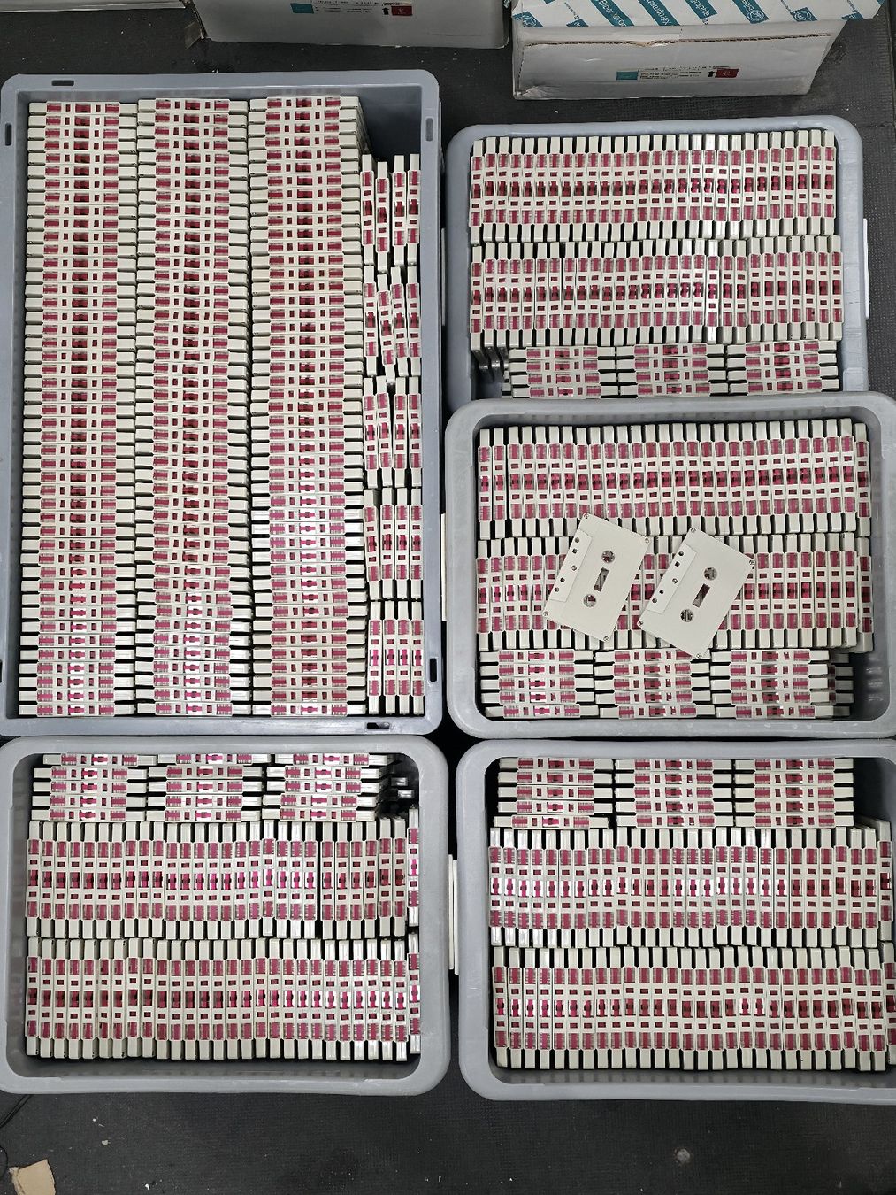 Kompaktkassetten: Mega-Set: 1000+ Kassetten & 60+ BASF/AGFA Pancakes NOS – Neu (gemäss Beschreibung) aus Dietlikon von litisop 7