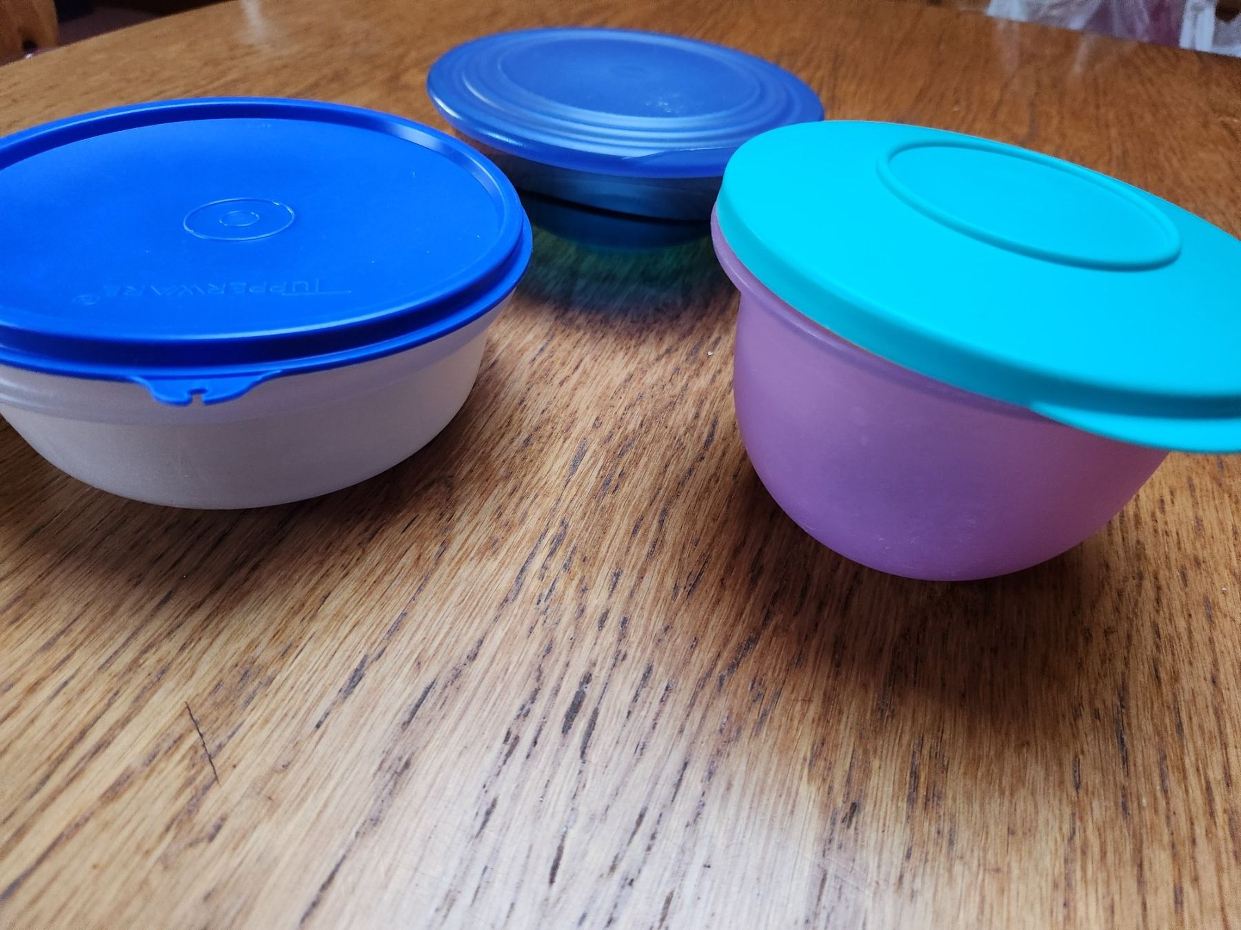Tupperware Contenitori & Simili: Tupperware dichte Behälter 2x 600ml, 1x 550ml 3Stück – Usato da Gstaad venduto da Meiel2020 1