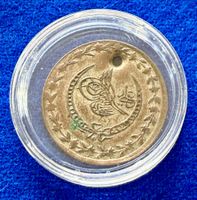 **Osmanisches Reich Münze 2 Para 1277 AH in Top**
