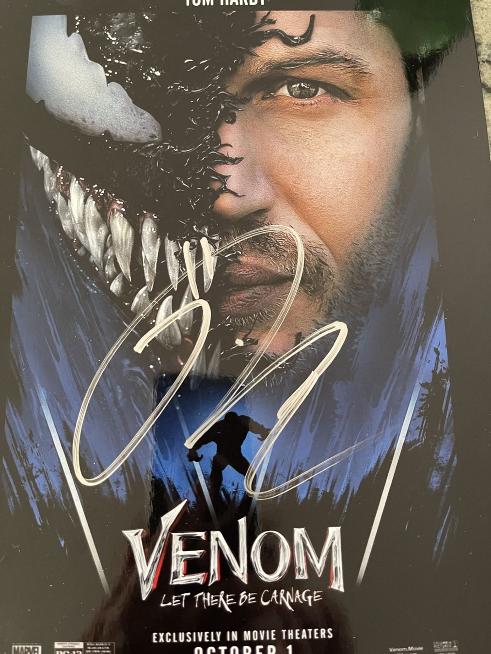 Autografi: VENOM Tom HARDY / TOP AUTOGRAMM – Usato da Egg b. Zürich venduto da Dbunny