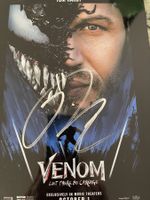 VENOM Tom HARDY / TOP AUTOGRAMM