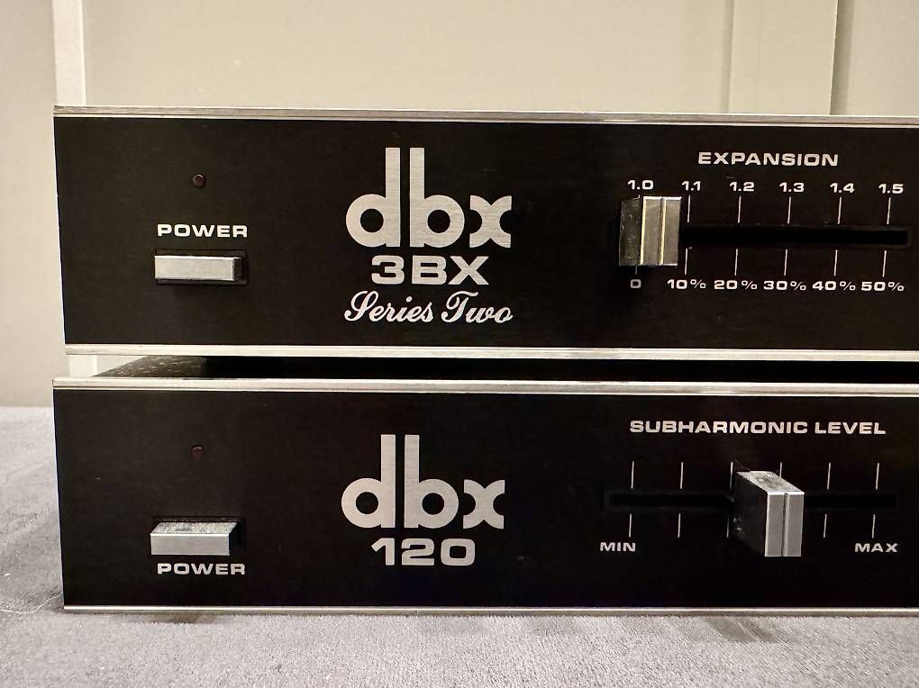 Dbx Equalizzatori: DBX-3BX & DBX-120 – Usato da Echandens venduto da woodioch 1