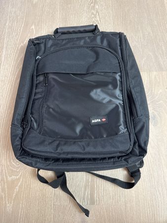 Sac à dos Agfa noir, parfait pour la rentrée scolaire!