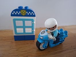 LEGO Duplo Motorradpolizist / Polizeimotorrad (Polizei)