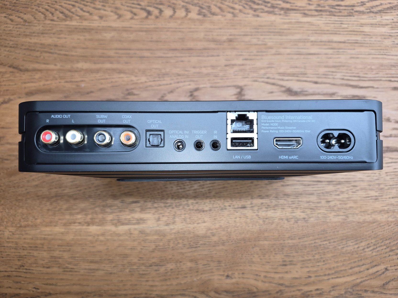 Bluesound Sistemi audio & multimediali: BLUESOUND NODE Wireless Music Streamer N132 Black – Nuovo (secondo la descrizione) da Dornach venduto da Caramel_2018 1