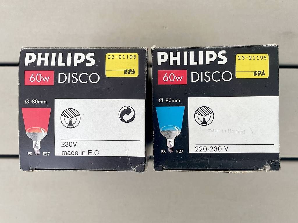 Philips Lampade: Philips Couleur & Disco E27 3er Set Vintage – Usato da Niedergösgen venduto da horvart 2