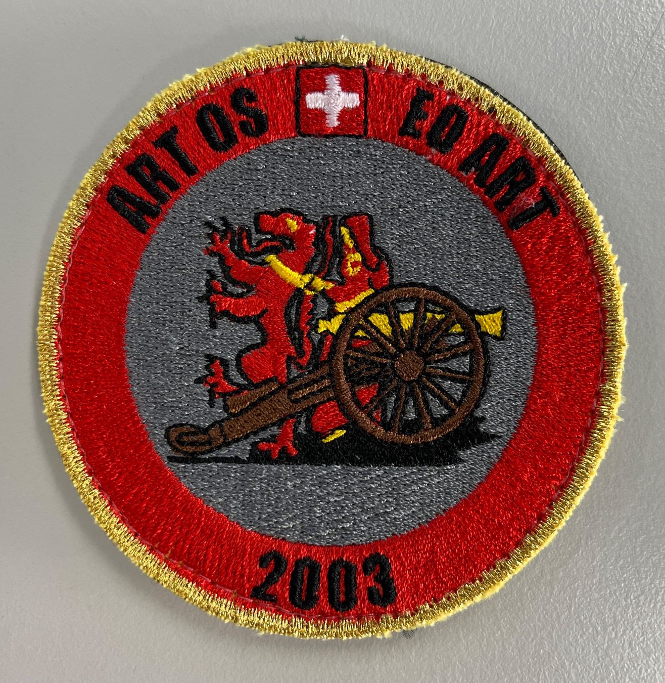 Schweizer Armee Plaketten & Abzeichen: Badge Art OS 2003 mit Klett – Neu (gemäss Beschreibung) aus Boswil von zippo-rolf