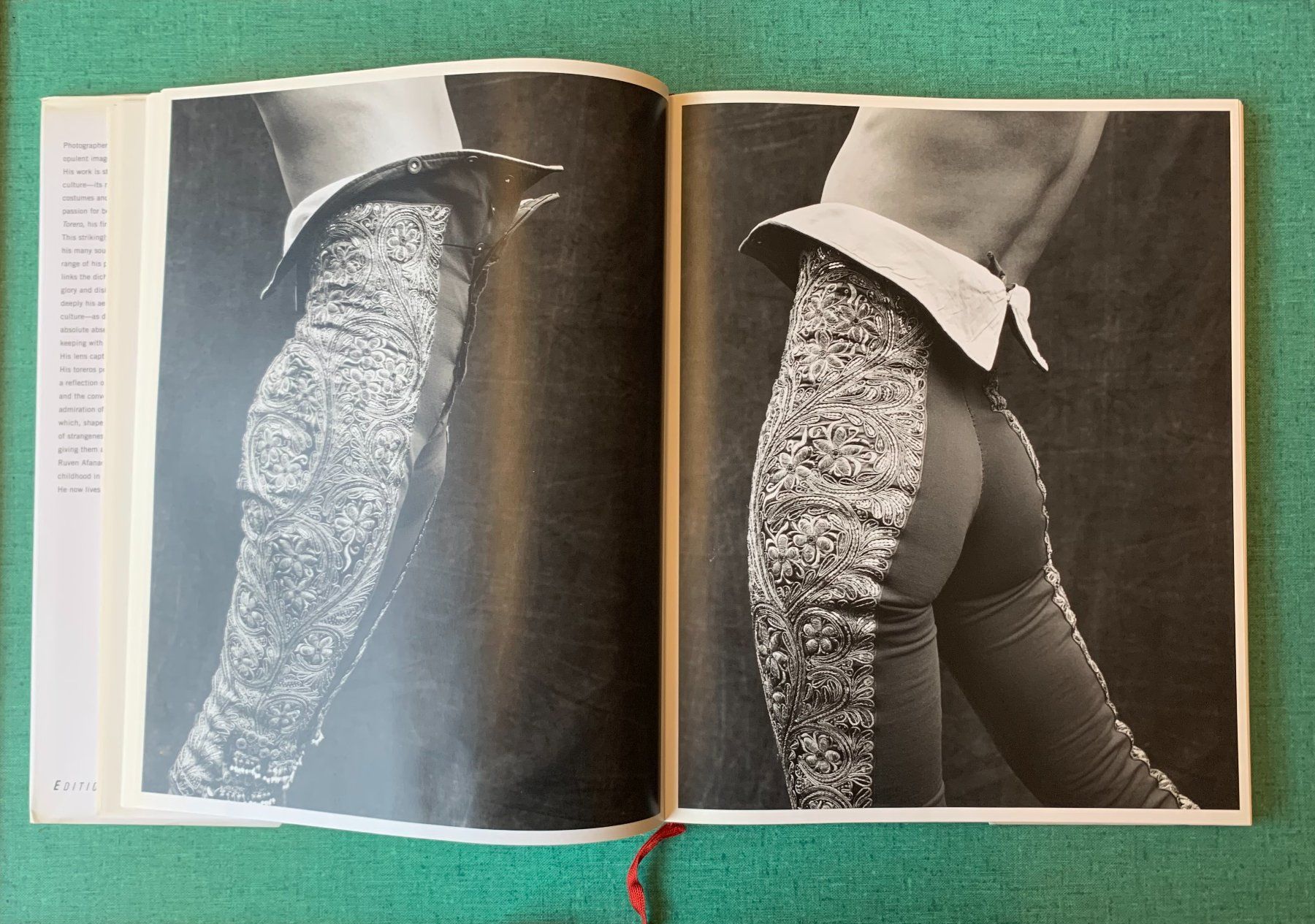 Bücher: Ruven Afanador / TORERO / Edition Stemmle, 2001 – Gebraucht aus Zürich von ZuercherBrockenhaus 2
