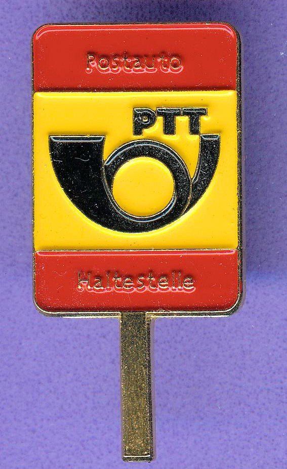Placchette & Badge: PTT   Postauto Haltestelle – Usato da Winterthur venduto da Sammleroase