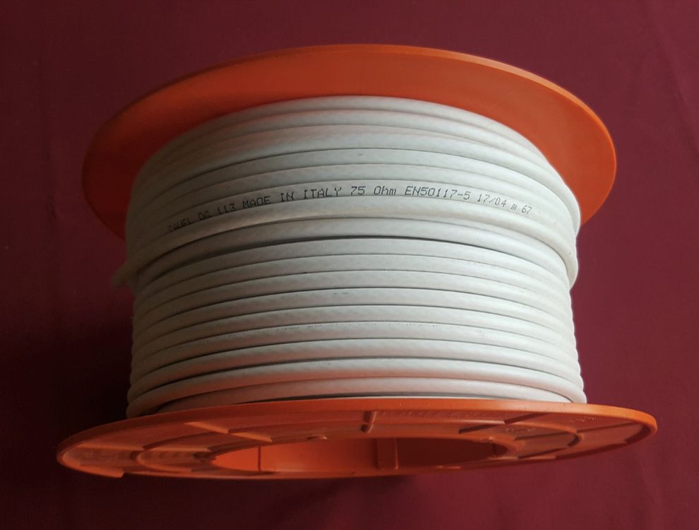 Koaxialkabel 75 Ohm / 67 Meter | Kaufen auf Ricardo