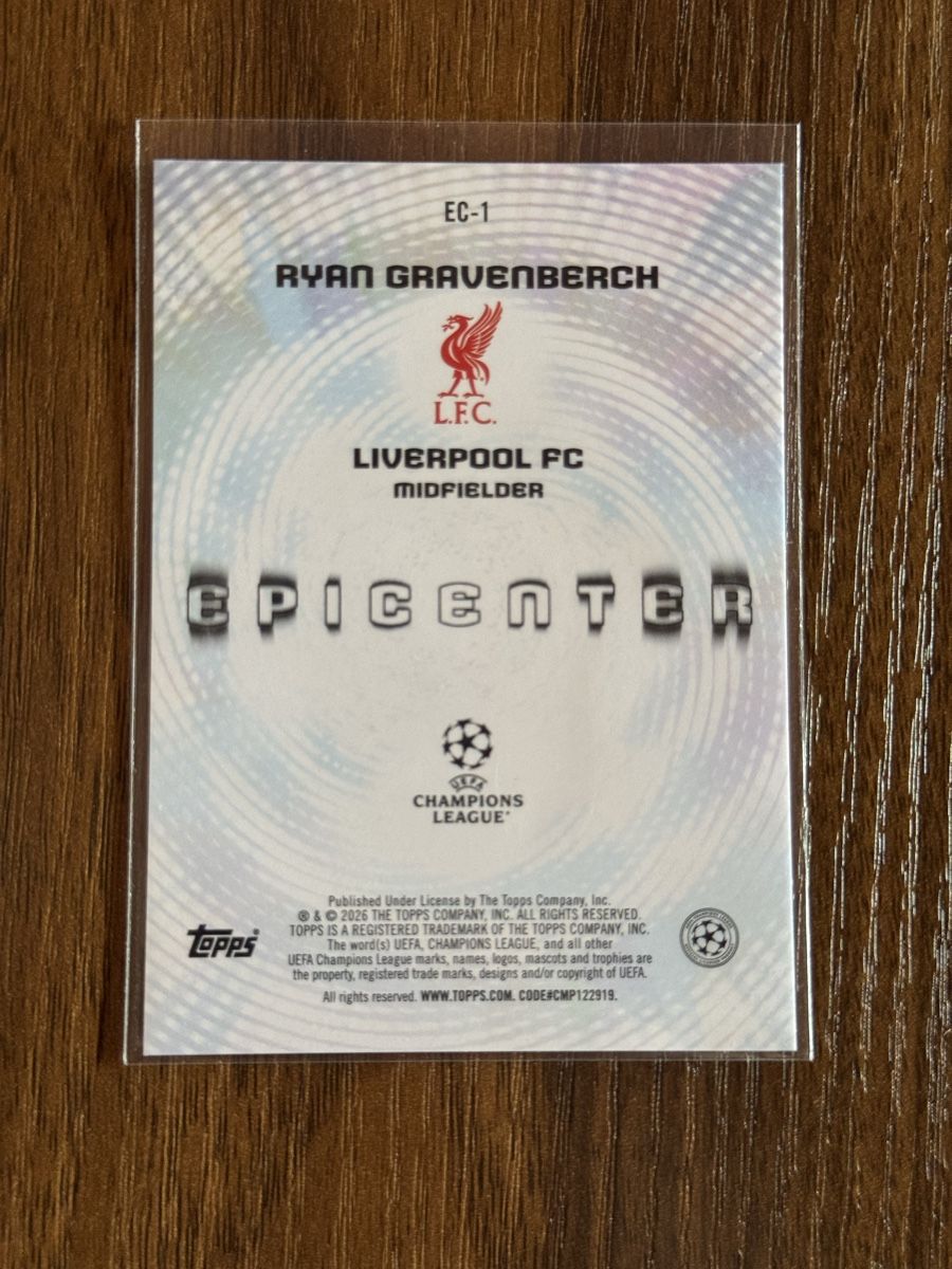 Topps Sammelbilder & Trading cards: Ryan Gravenberch – Neu (gemäss Beschreibung) aus SAXON von Mic_9 1