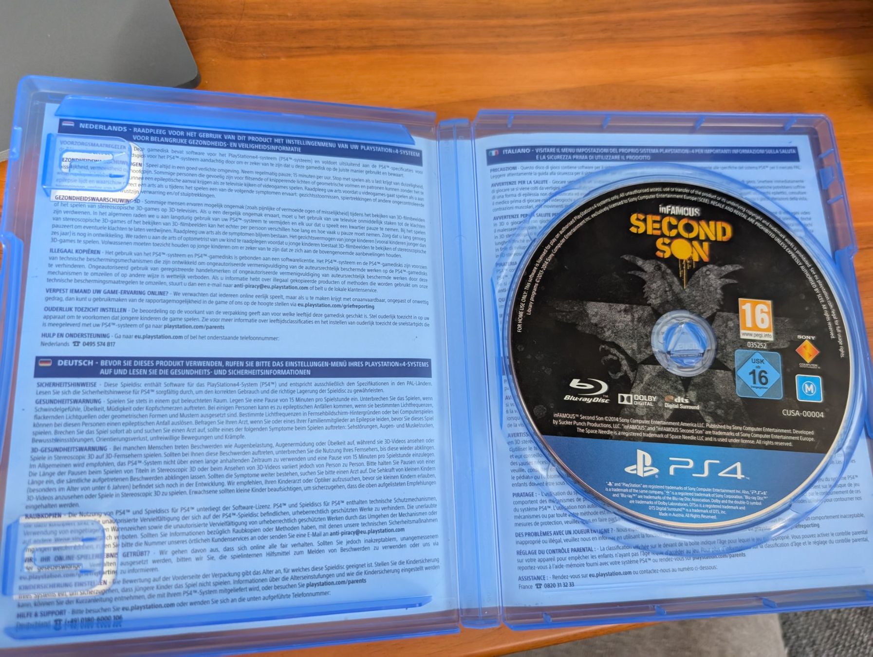 Sony Giochi: InFamous Second Son - Playstation 4 PS4 Game – Usato da Hünenberg See venduto da SpecialEditionGaming 2