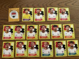 PANINI WM 2026 Bilder IRAK IRQ