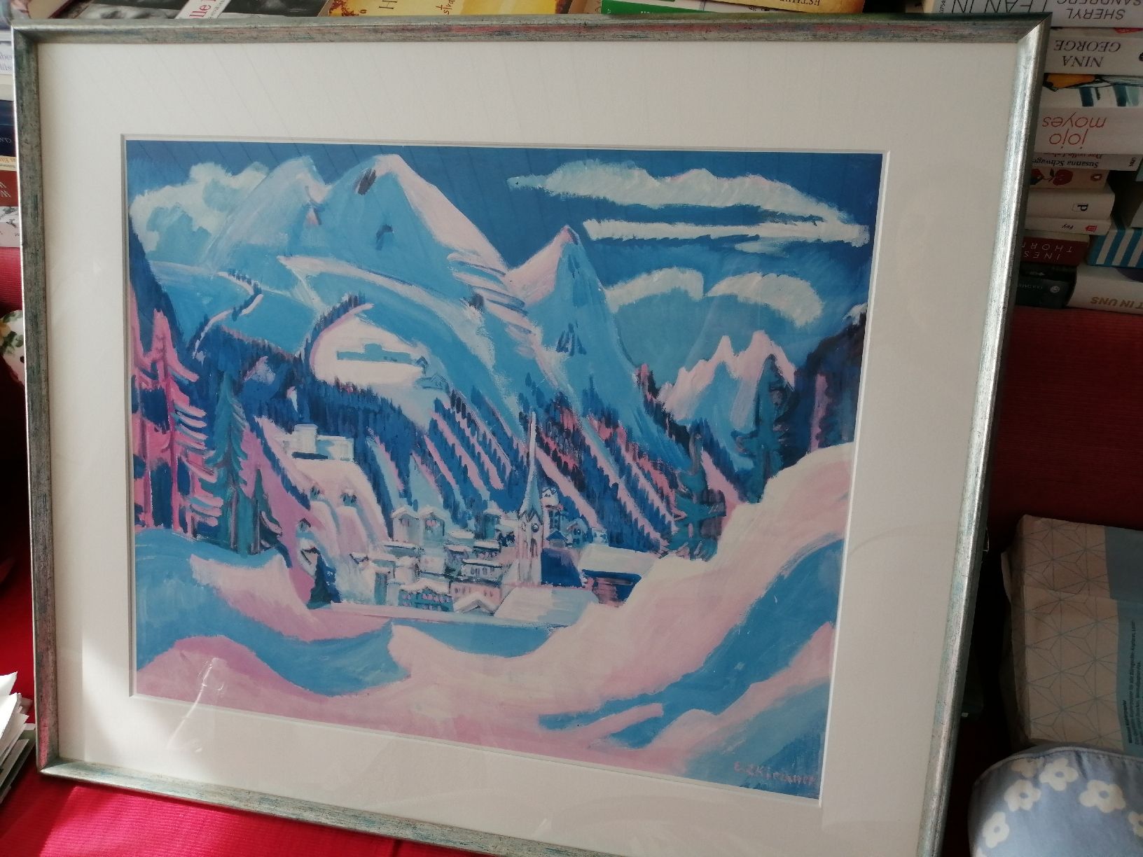 Foto & Immagini: Schönes winterliches Kirchner Bild (Davos)  – Usato da Windisch venduto da mer_6cjk 2