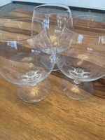 Set von 3 eleganten Kristall-Cognac-Schwenkern