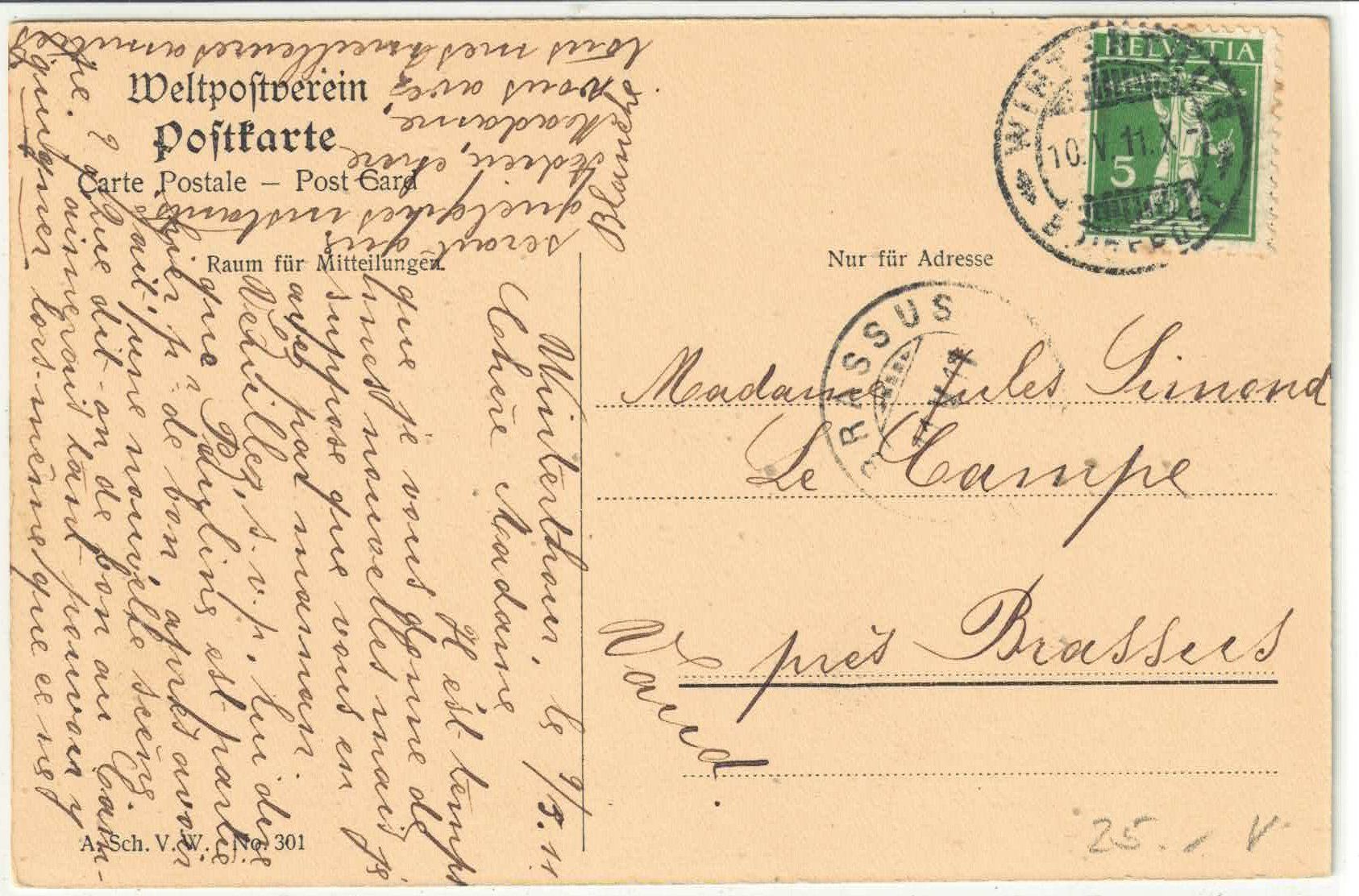 Cartoline postali: Winterthur - Bahnhofstrasse - animee – Usato da Ettingen venduto da Kartenplanet 1
